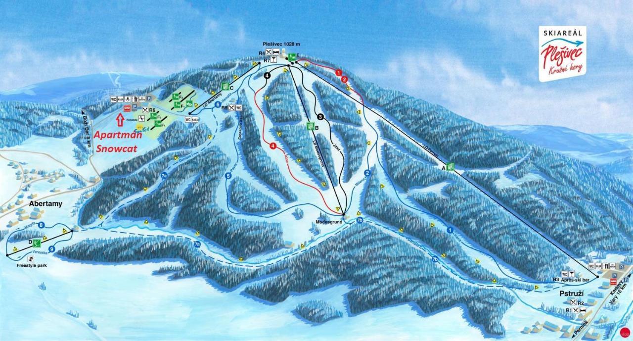 Ski Apartman Snowcat アベルタミ エクステリア 写真